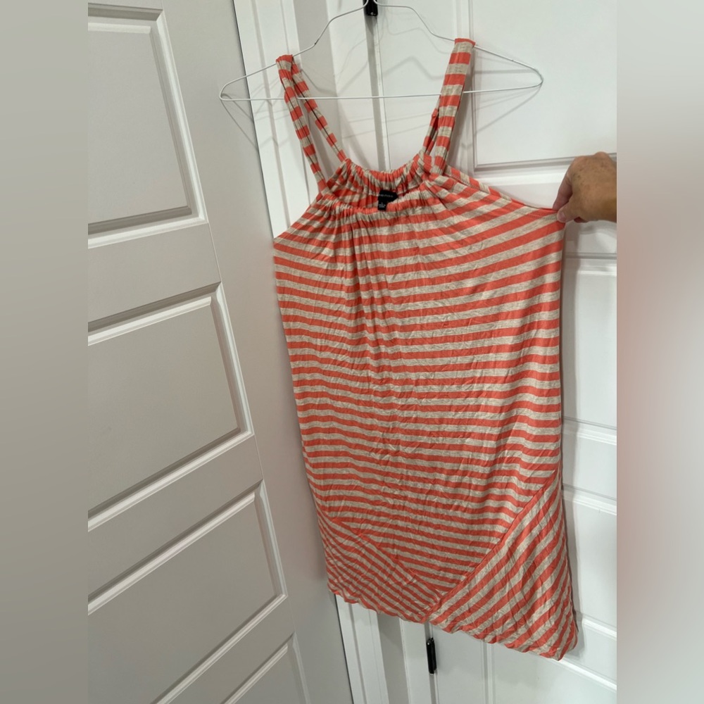 T-shirt dress, should be worn as bathing suit cover up